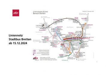 Liniennetz Stadtbus Bretten ab 15.12.2024