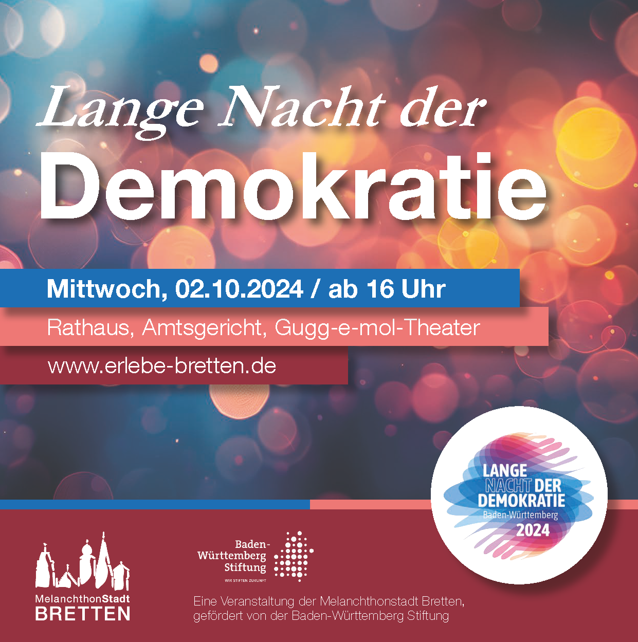 Lange Nacht der Demokrtaie